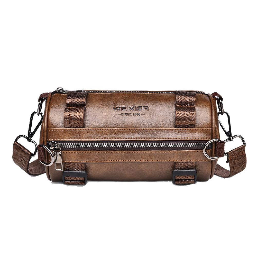 Grand-capacité Waterproof Crossbody à la mode Casual PU Sac pour Homme