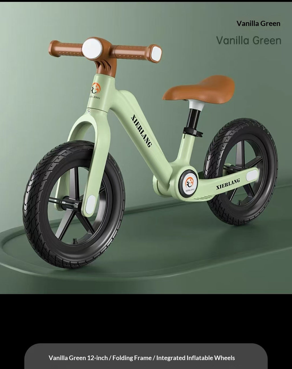 Vélo de balance pliable pour enfants sans pédale