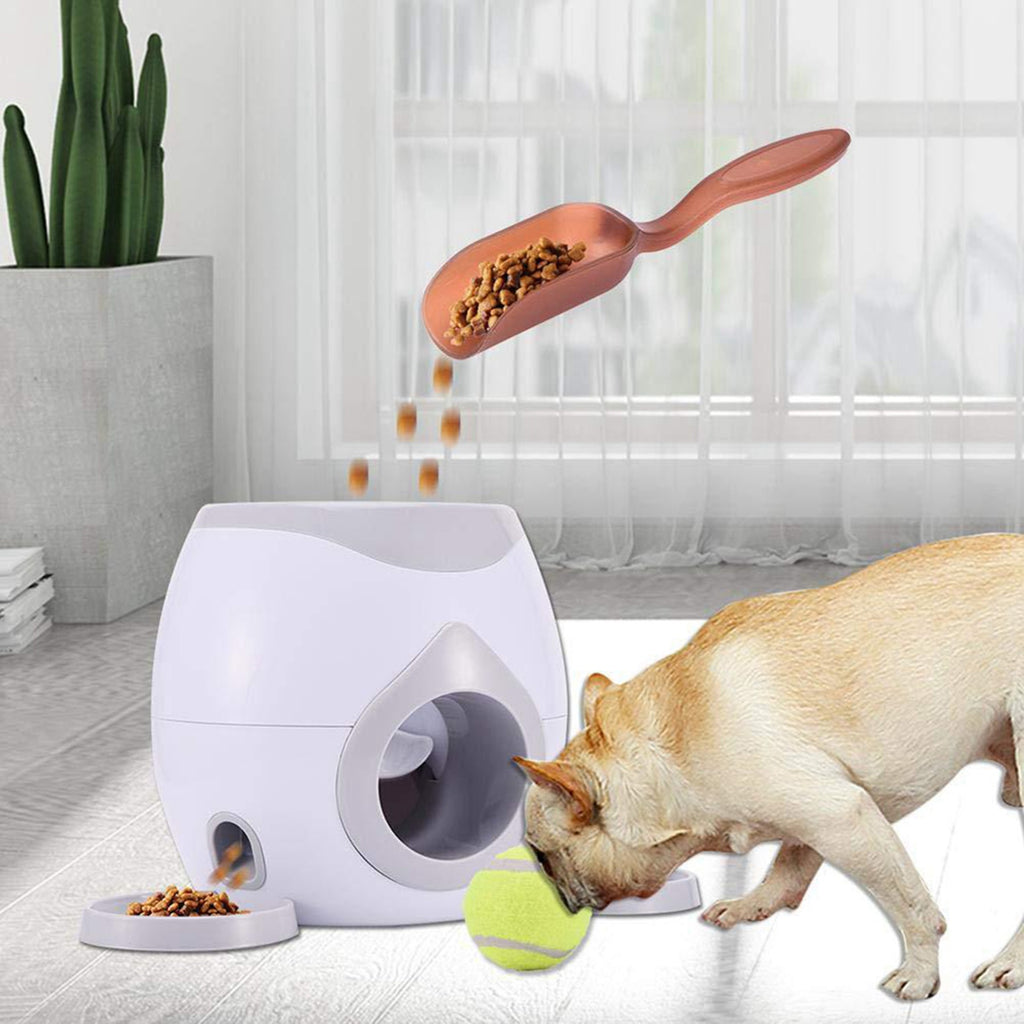 Automatique Animal Feeder Fetch Tennis Ball Dog Training Toys Interactive Jeting Ball Machine