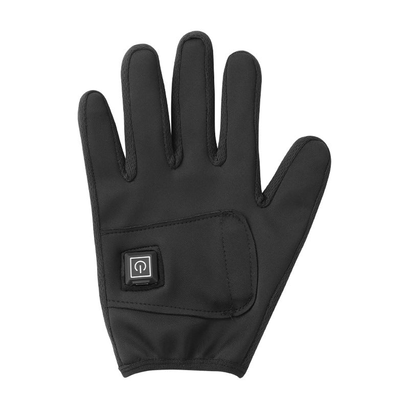 Gants de chauffage entièrement Palm USB de charge d'hiver Outdoor Riding Cold-proof