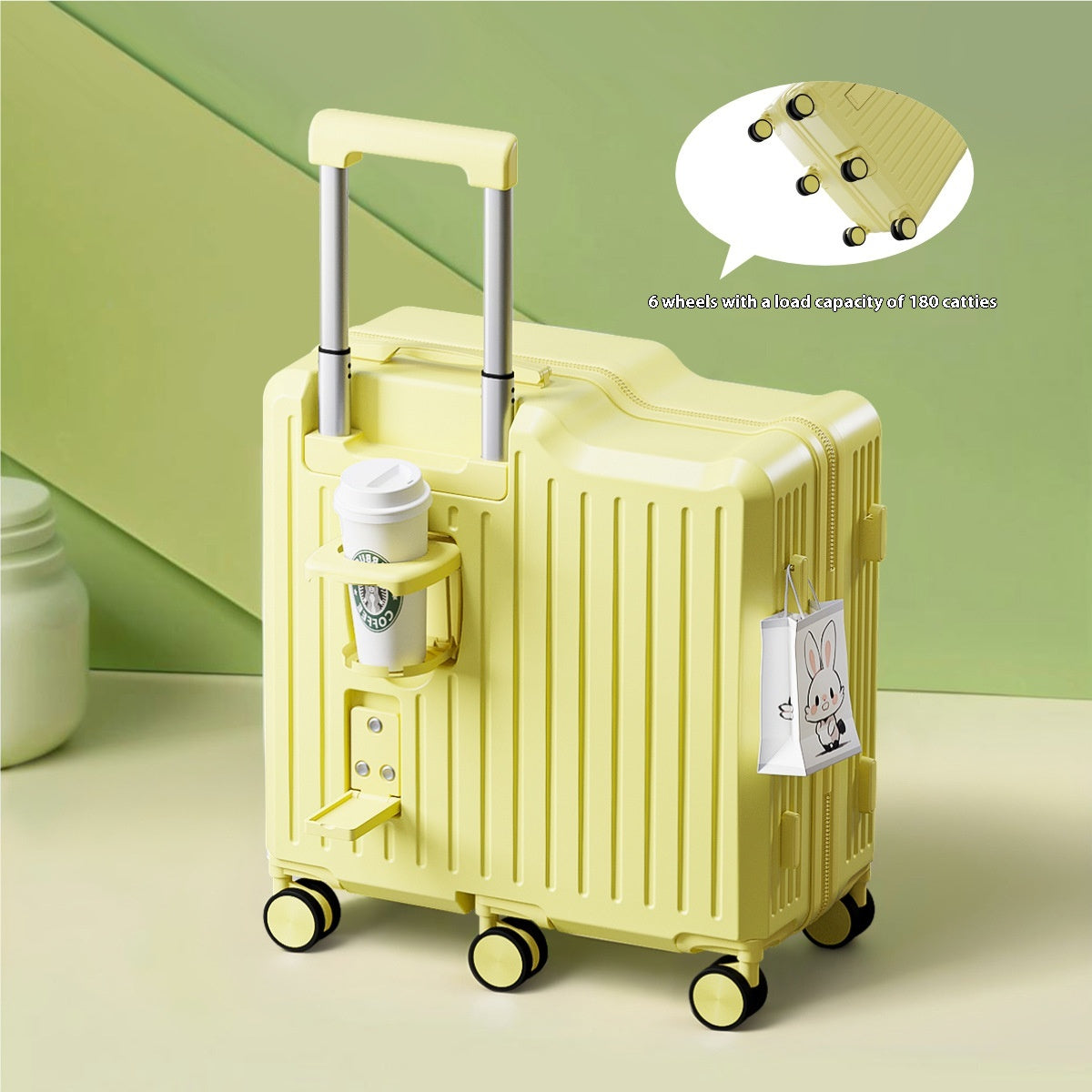 Fashion Personnalité Petite valise assise