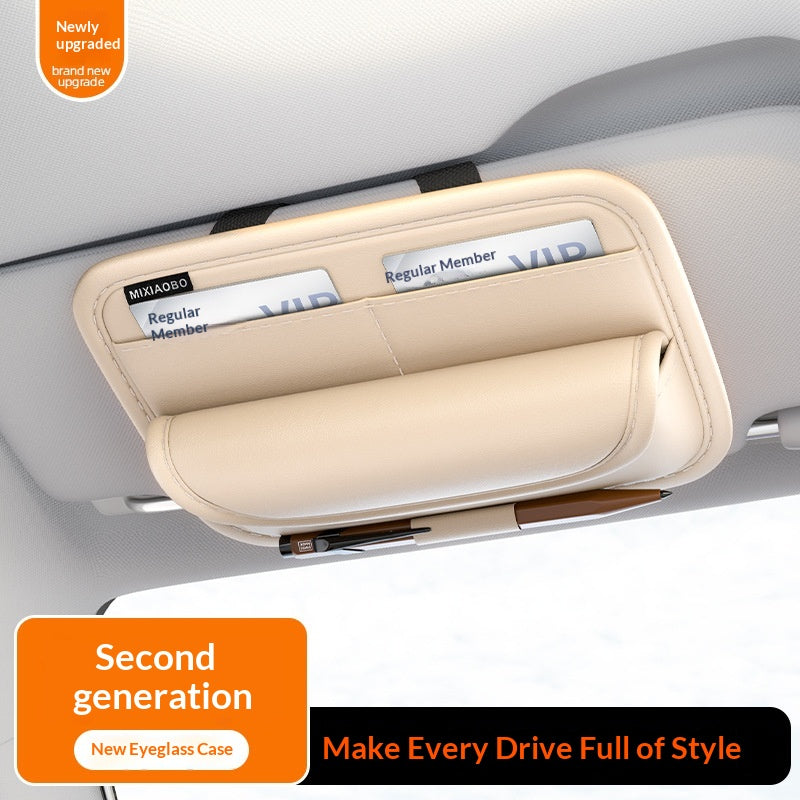 Auto Sun Visor Organisateur multifonctionnel pour le véhicule
