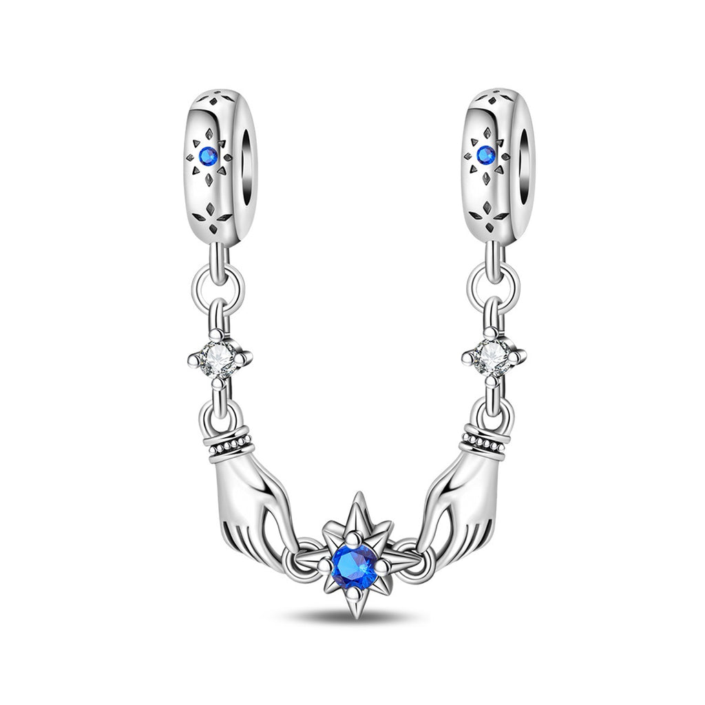 Sunny-Rainy Weather Sun-Moon-Stars Bracelet Pendentif perles Accessoires
