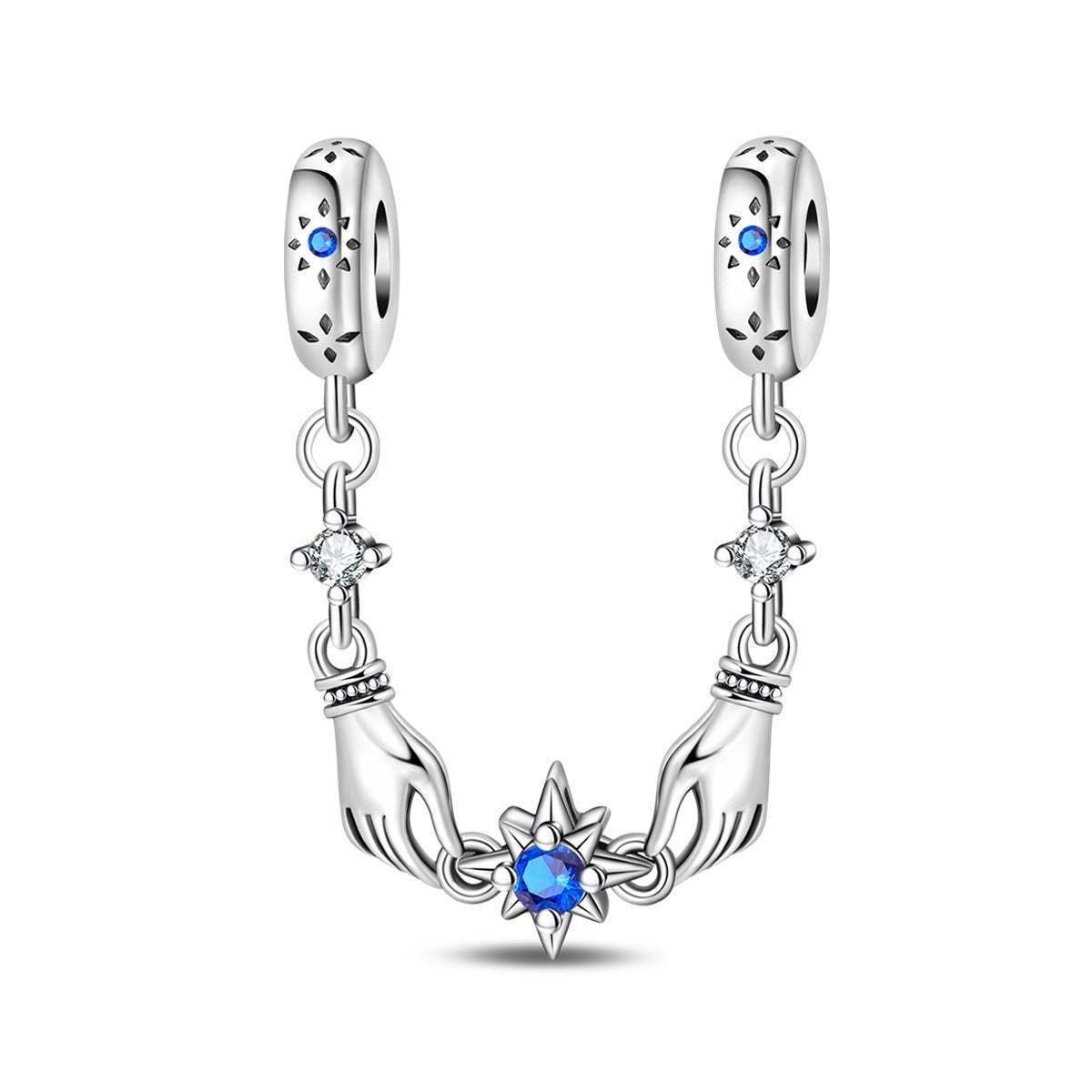 Sunny-Rainy Weather Sun-Moon-Stars Bracelet Pendentif perles Accessoires