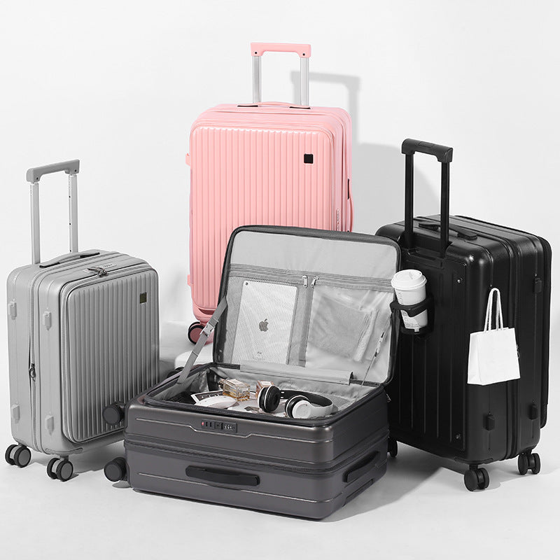 Coffre à bagages ouvert avant Coffre à bagages étendu résistant à la chute de 20 pouces