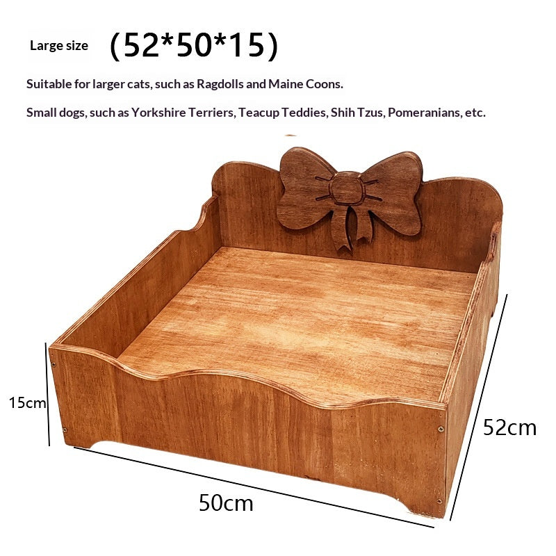 Solid Wood Pet House