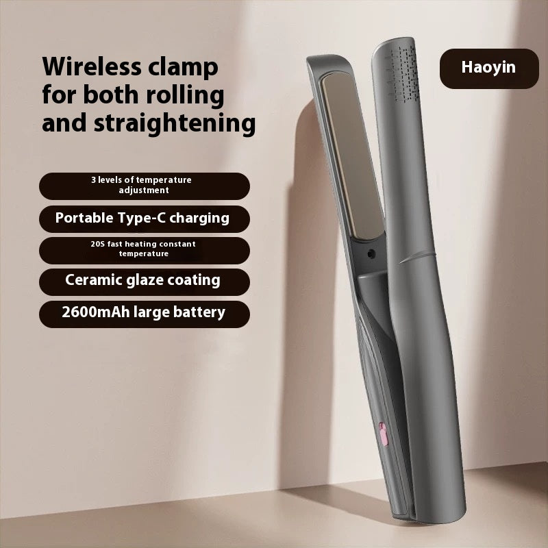 Redresseur de cheveux à attelle radio Portable USB Charge