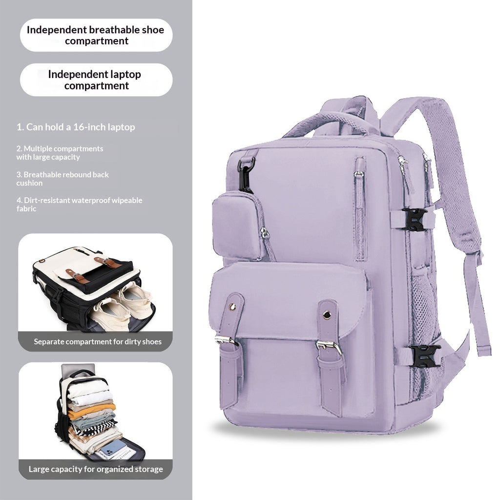 Large Capacity Student Travel Laptop Backpack