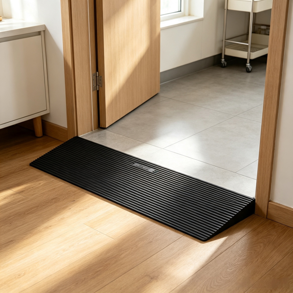 Seuil en caoutchouc large de 35,4 pouces