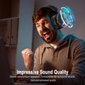 Casque Bluetooth over-Ear avec micro sans fil 2.4G double mode