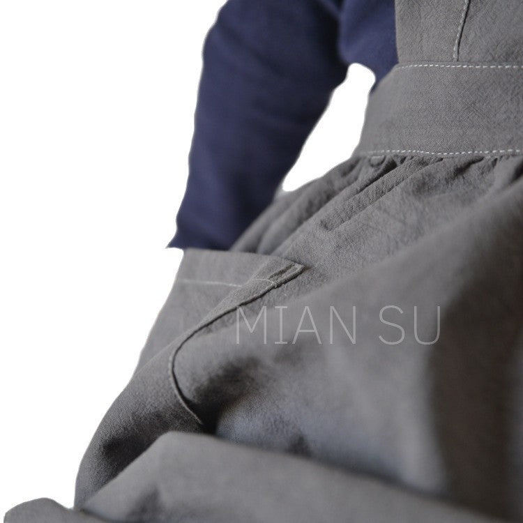 Tablier extensible étanche de style coréen réglable