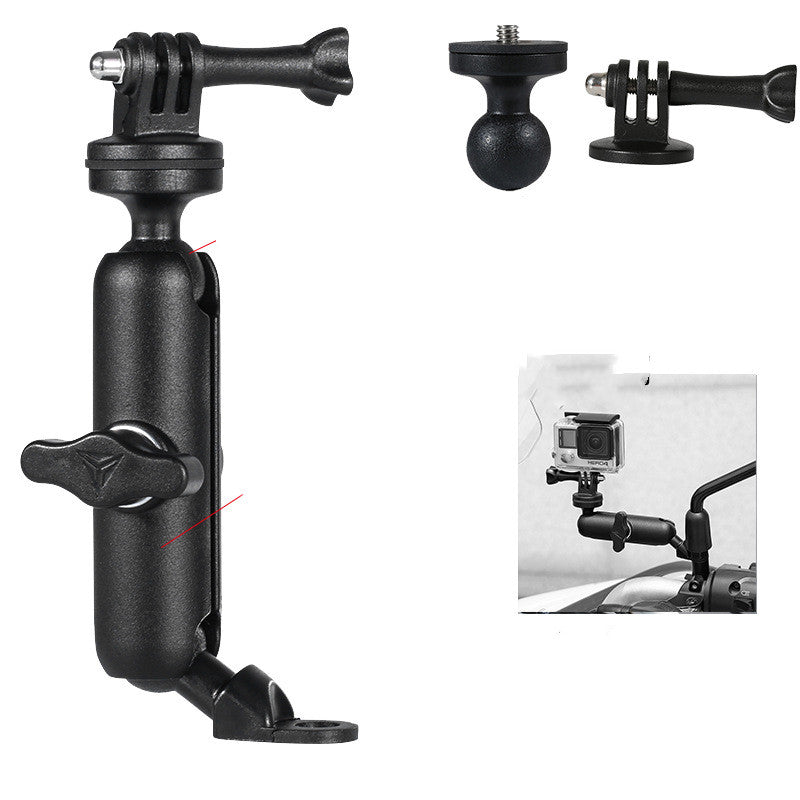 Enregistreur de conduite Bracket Moto Équipement d'équitation Caméra de sport Cadre de fixation