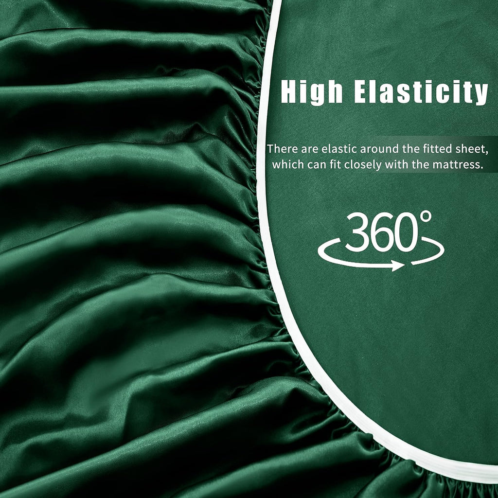 Ensemble de draps Satin 4 pièces