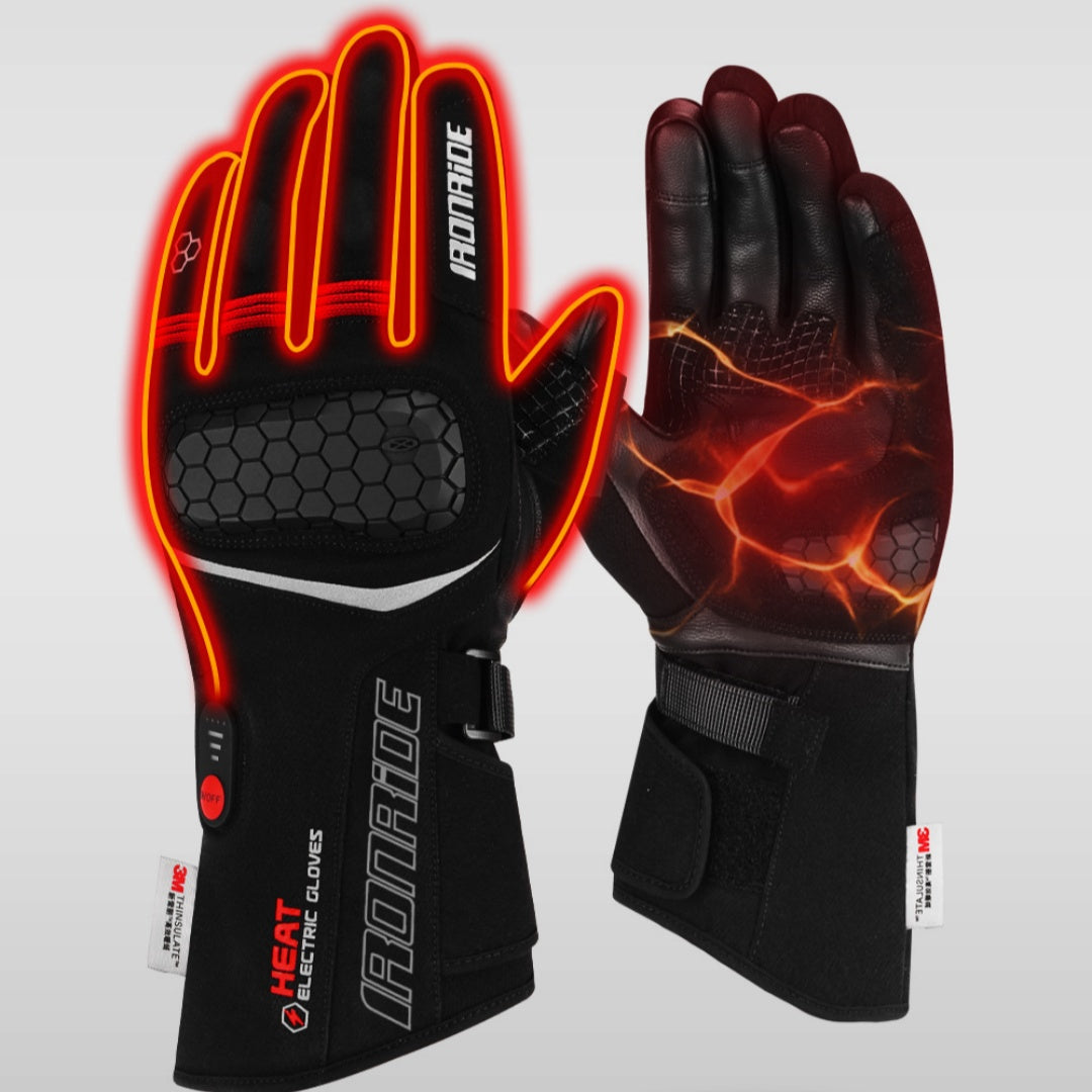 Gants chauffants à l'écran tactile chauffant