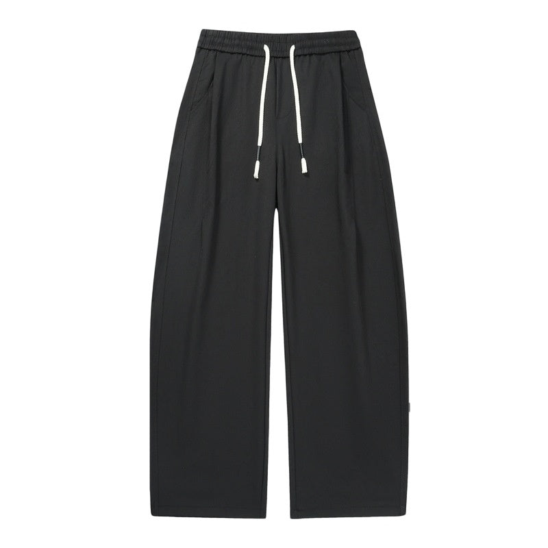 Pantalons décontractés à jambe droite pour hommes