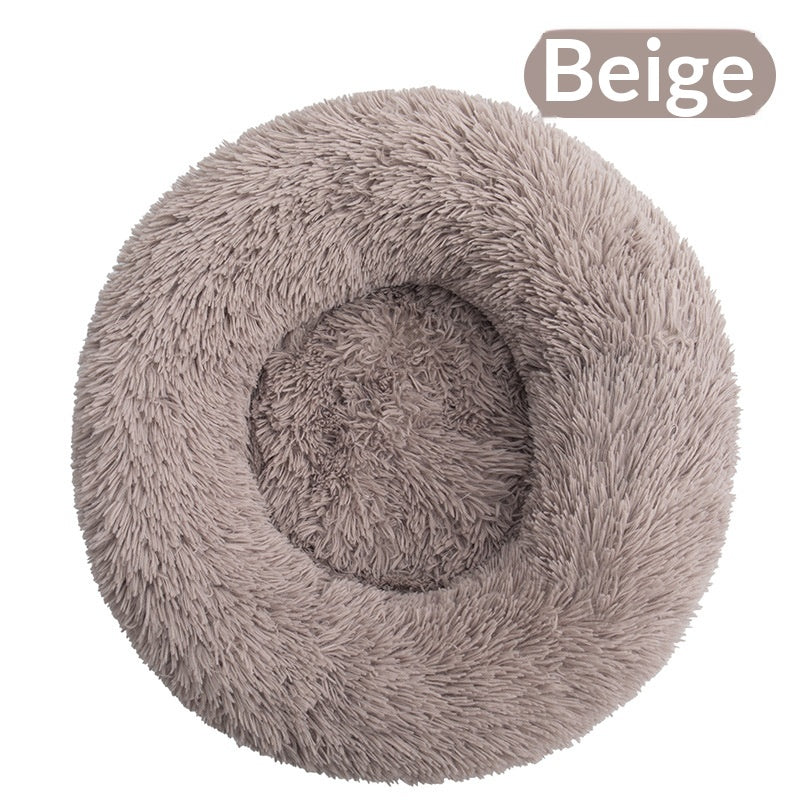 Lit de chien amovible et lavable Détachable Lit de chat en peluche