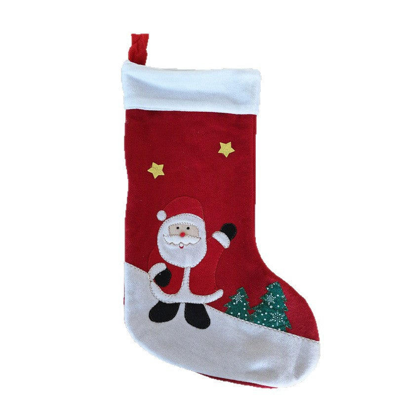 Caricature Christmas Stocking Ornament Pendentif Prop