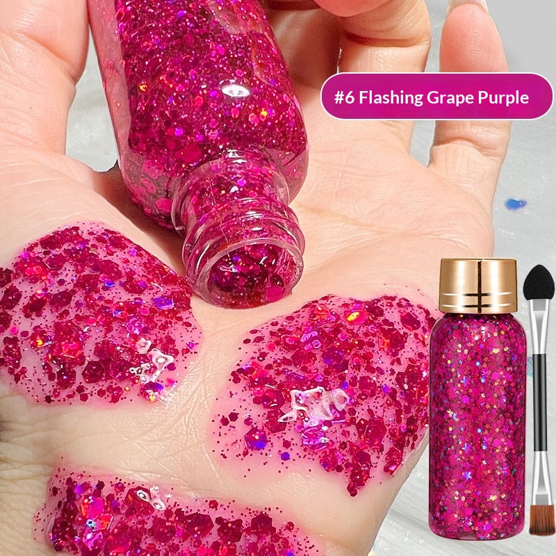 Gel sans glue de paupière liquide avec étincelle