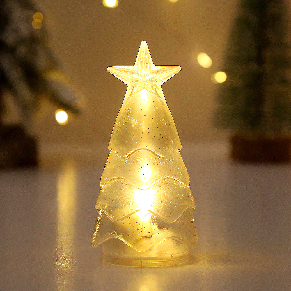 LED Bougie électronique lumières Arbre de Noël Décorations KTV Party Atmosphere Crystal Night