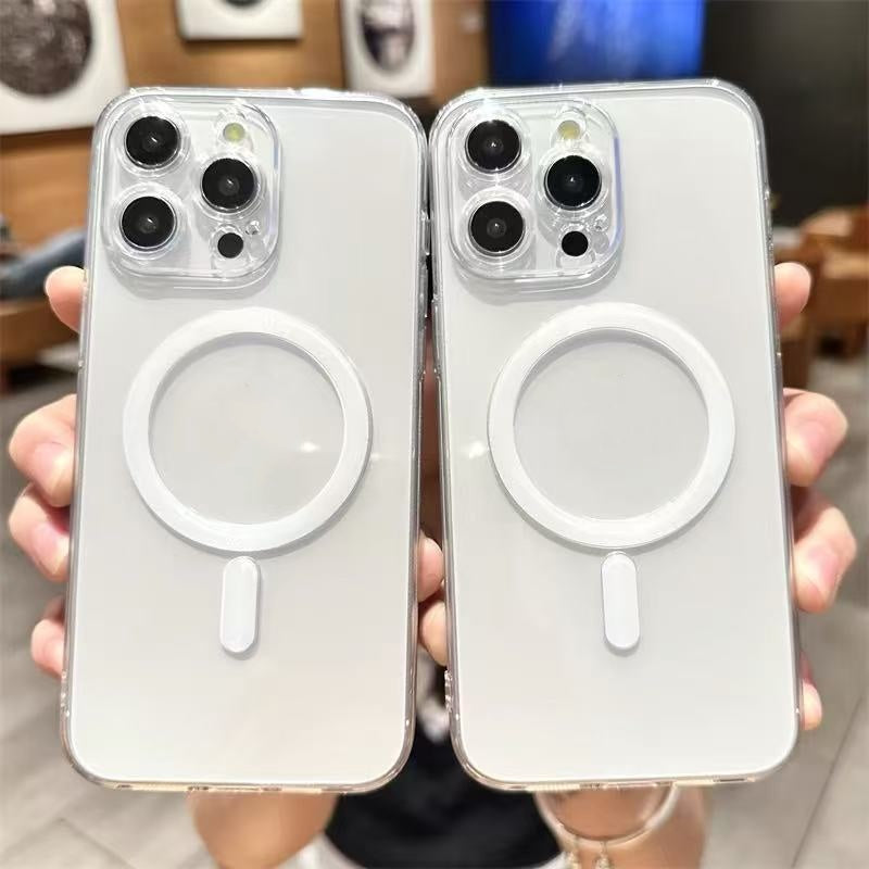 Étui de protection transparent pour téléphone acrylique