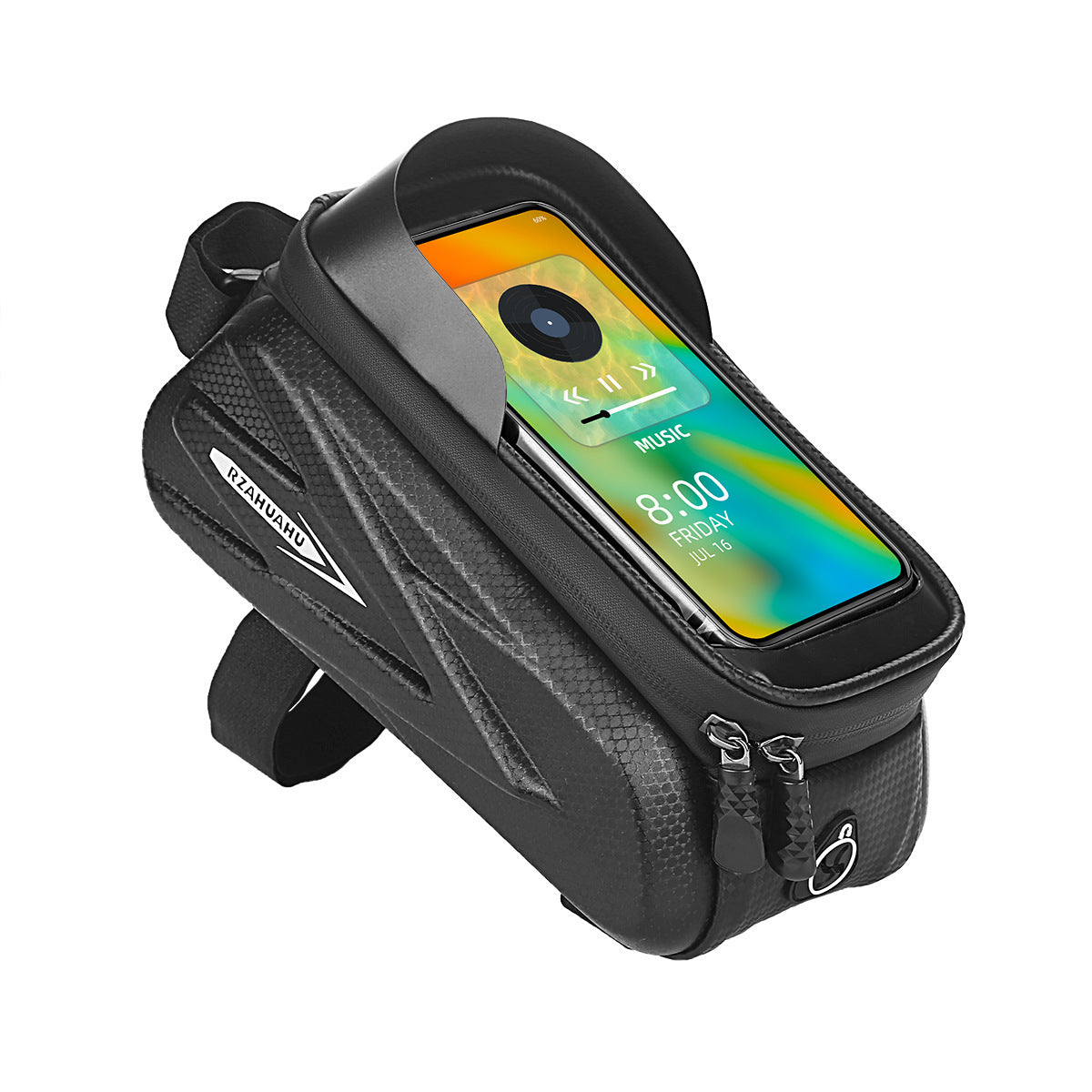 Sac de rangement pour téléphone de dessus de vélo