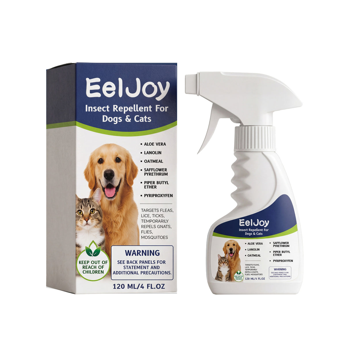 Eeljoy Chien et Cat Agent répulsif