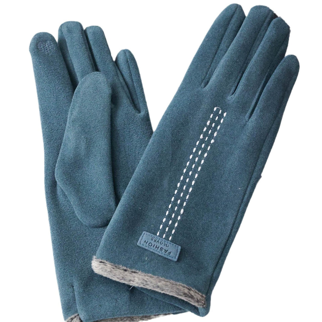 Gants thermiques d'hiver pour femmes fabriqués à partir de duvet avec compatibilité écran tactile et Thr