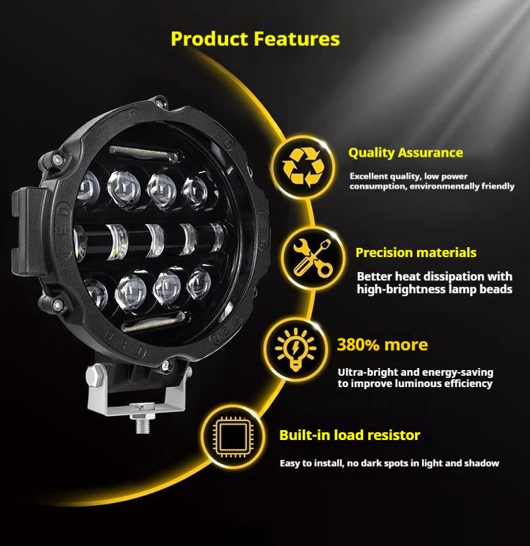 Modification de la moto de lampe auxiliaire