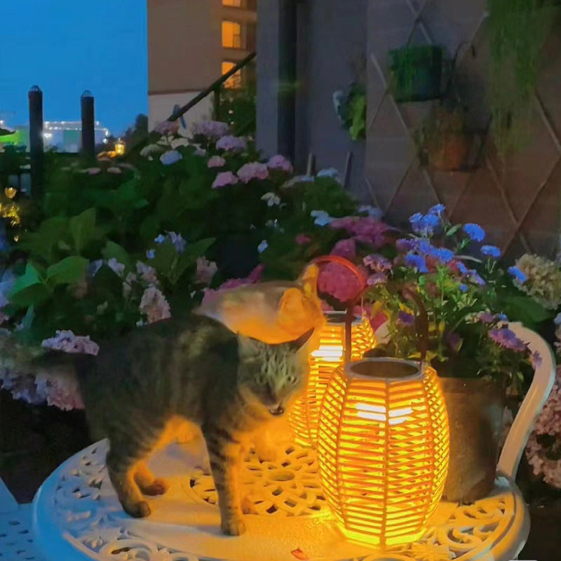 Éclairage extérieur Villa pour jardin jardin jardin lampe portable