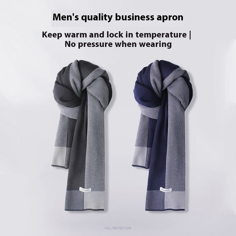 Écharpe Hiver Homme extérieur protection contre le vent cou