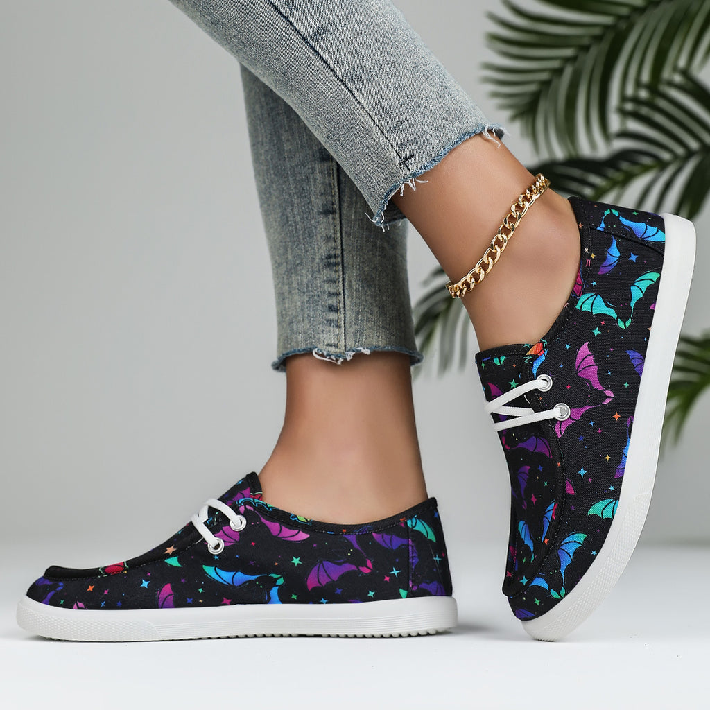 Casual batwing flat shoe