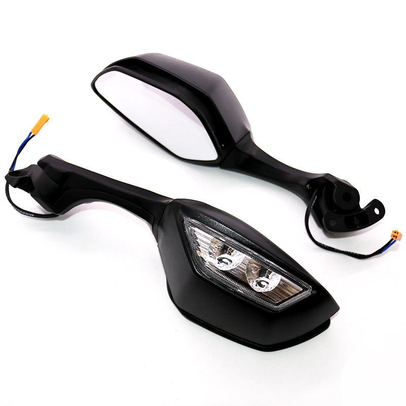 Rétroviseur de moto est adapté pour ZX10R - Miroir modifié avec lumière