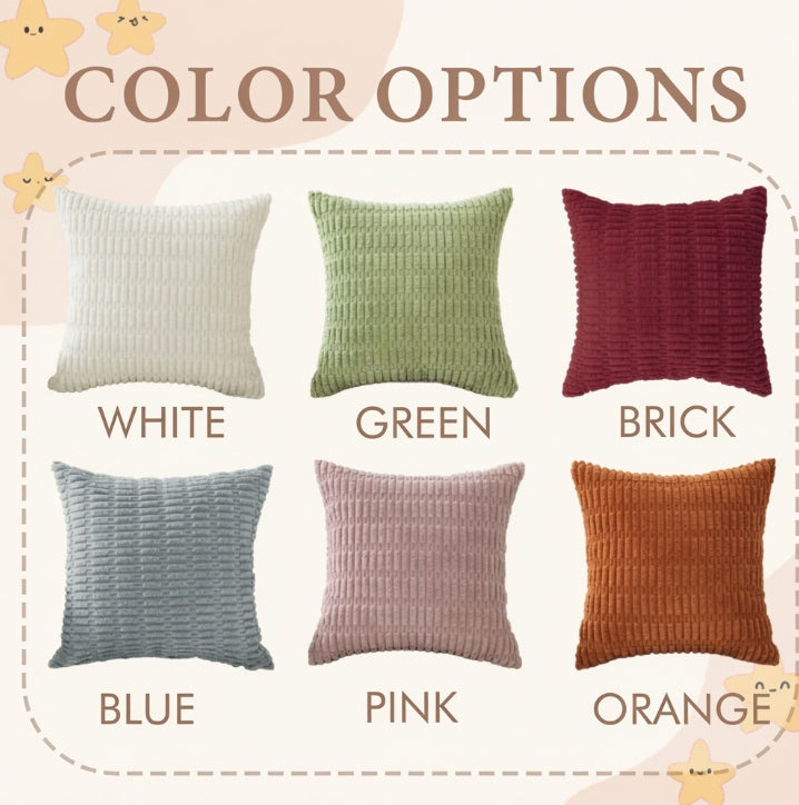 Couvercle de coussin brodé personnalisé