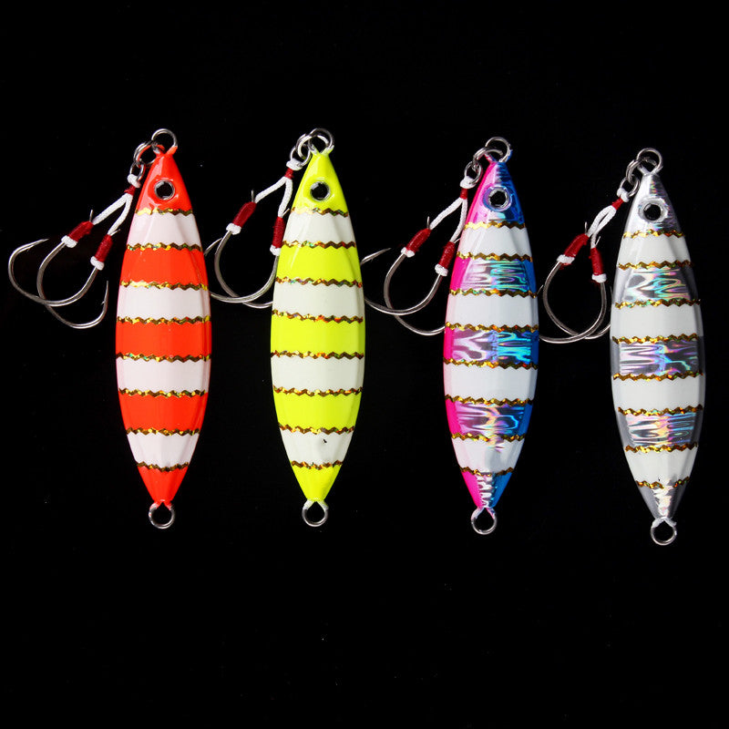 Lead laser lumineux avec double crochet à bascule lente