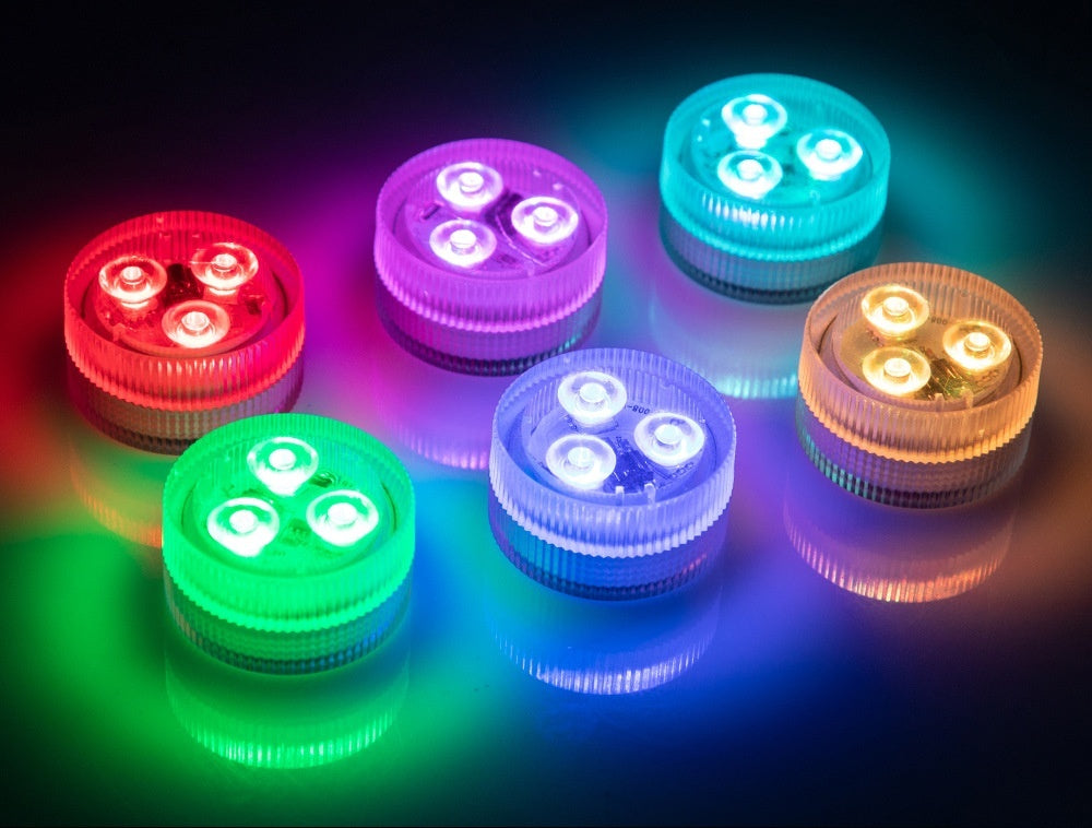 LED Waterproof Remote Control Aquarium Submersible Light