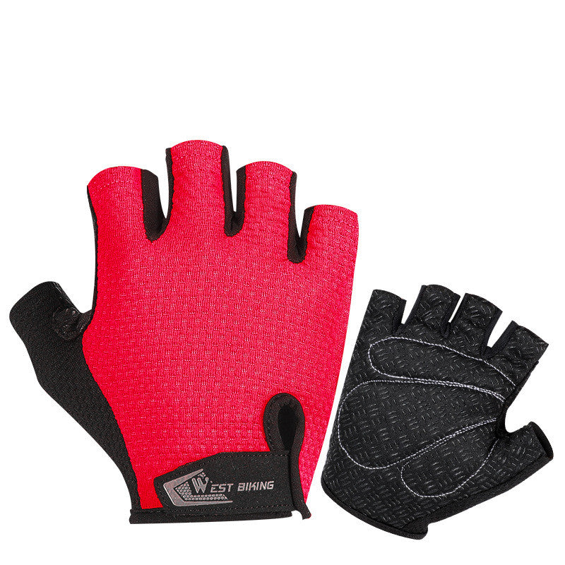 Cyclisme Breathable Short-finger Gants antidérapants