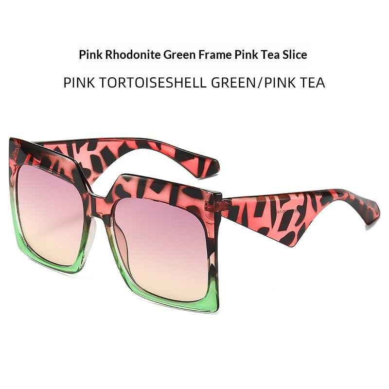 Femmes Fashionable Square Lunettes de soleil colorées