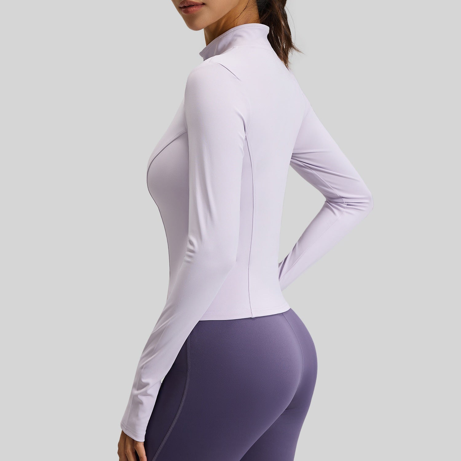 Top athlétique avec un Slimming Bare-feel pour courir et des entraînements