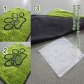 Pad de lavage pour animaux de compagnie Pad de gazon artificiel qui respire et très absorbant