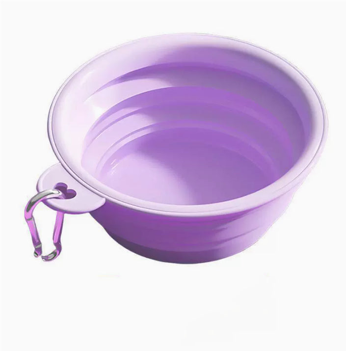 Portable Outdoor Folding Water Bowl