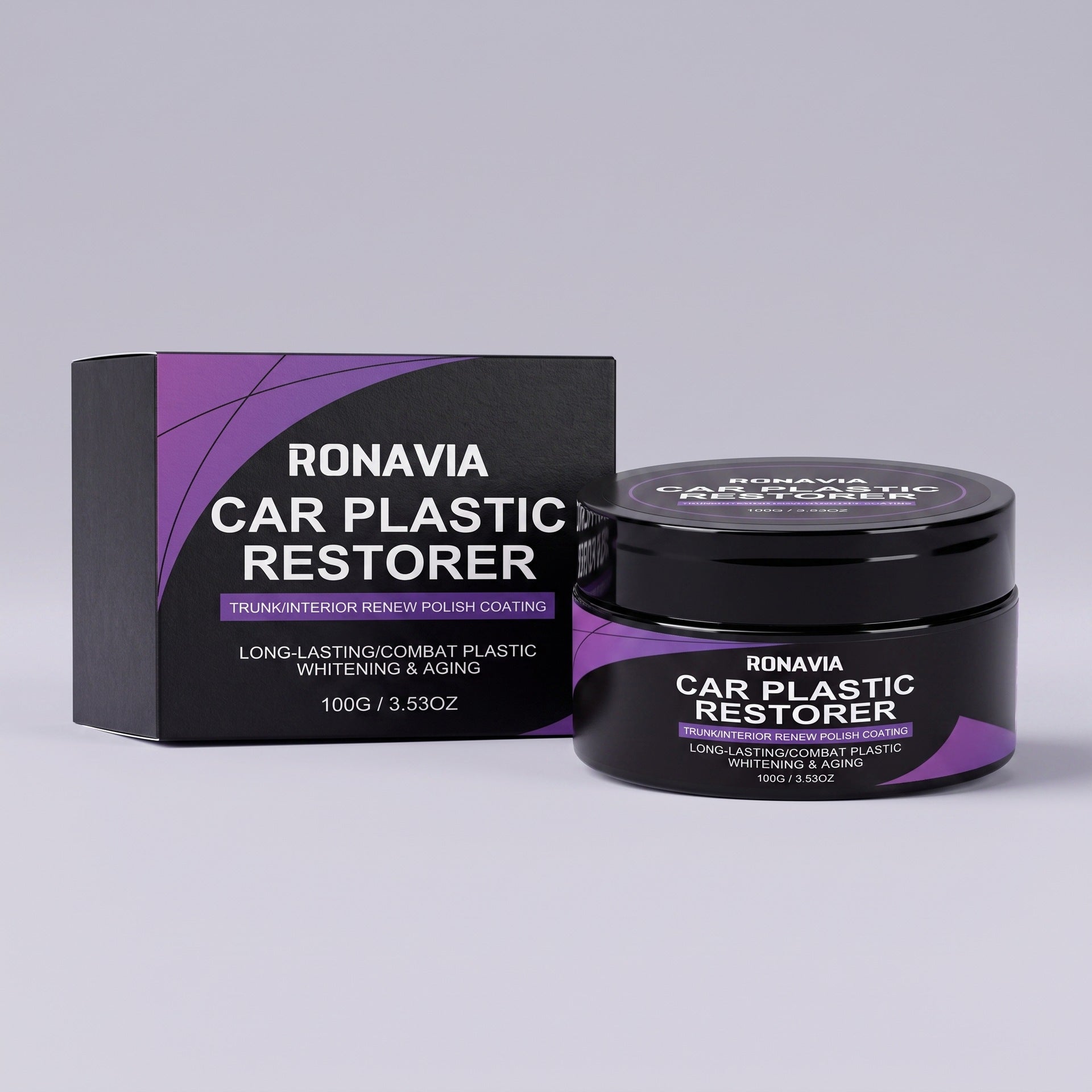 Agent de soins en plastique automobile
