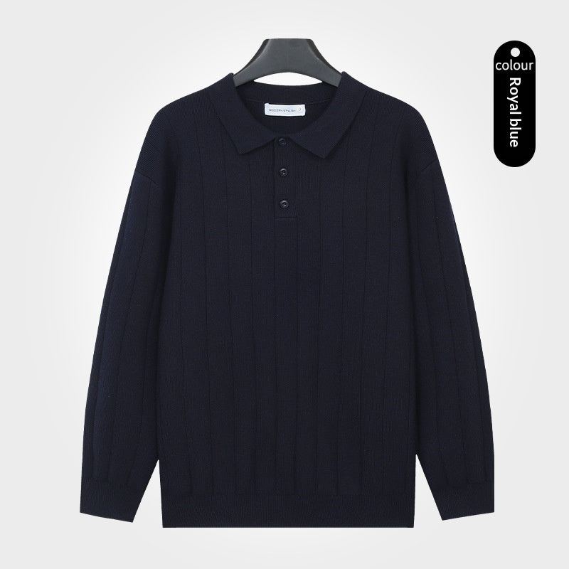 Chemise à manches longues pour hommes