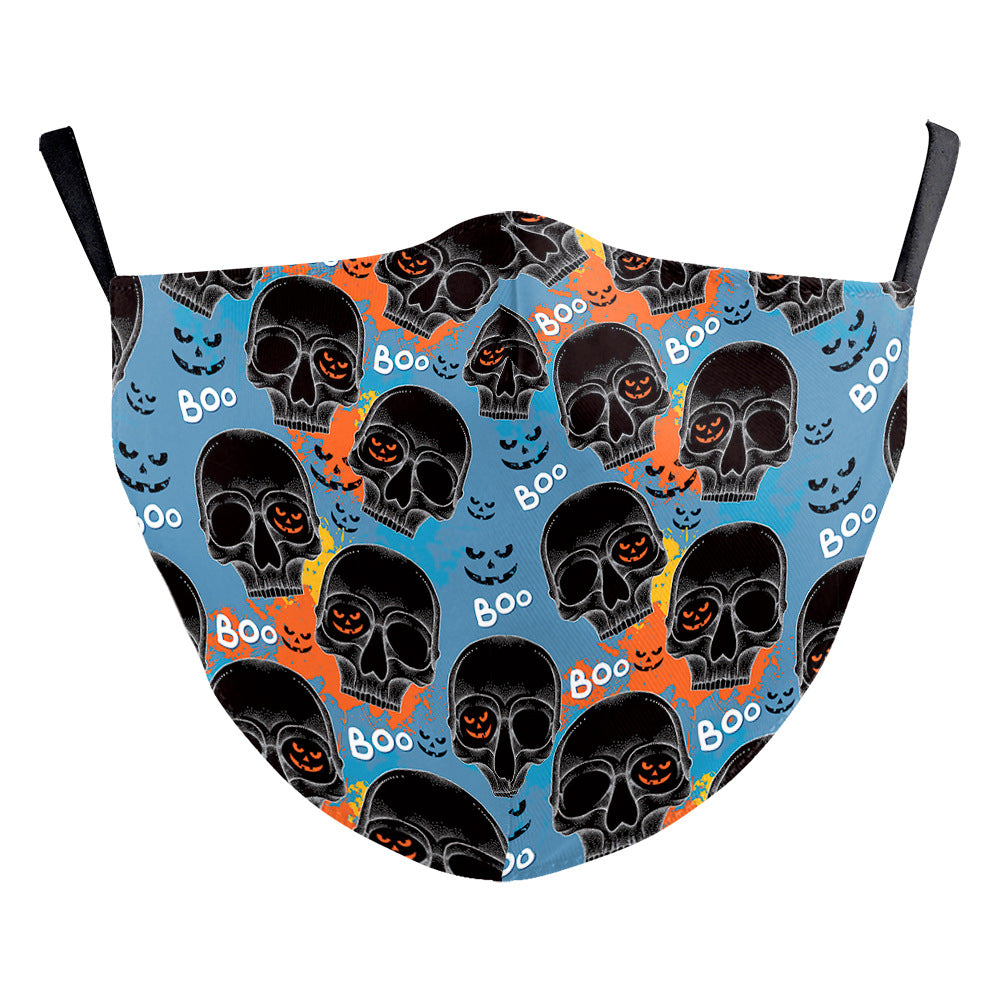 Wansheng impression numérique visage animal tigre oreille suspension masque double couche