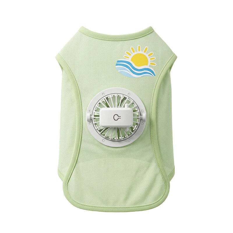 Summer Sun-protection Vest mince et respirant pour les chiens et les animaux de petite à moyenne taille