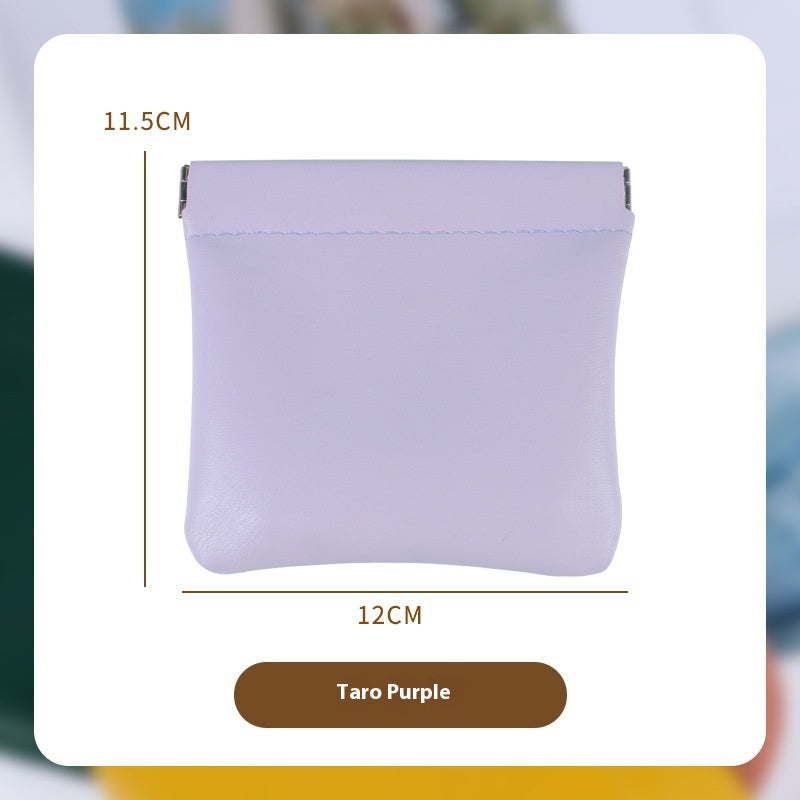 Sac de rangement Rouge à lèvres Cosmétiques Sac Mini Chargeur Fermeture automatique