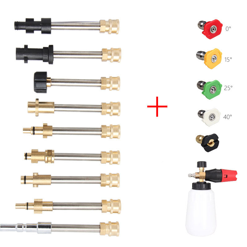 Adaptateur de tête d'eau de lavage de voiture