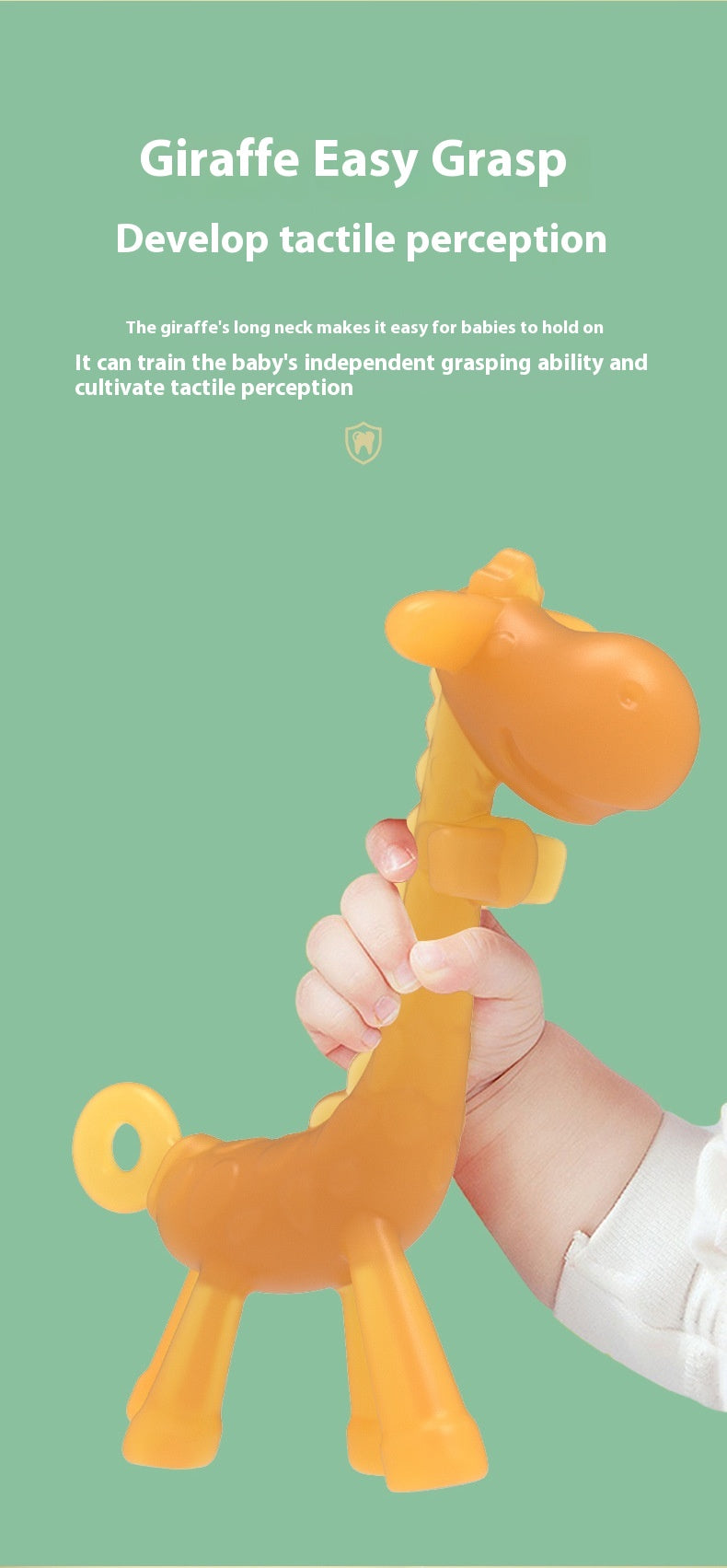 Bébé liquide Giraffe Teether Safe Silicone Nano Molar Rod