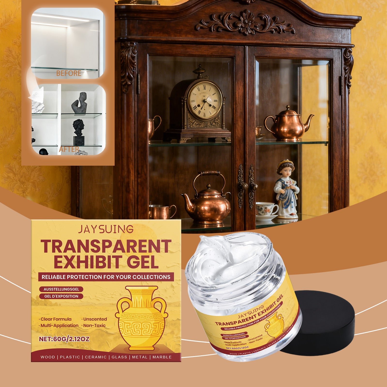 Gel spécifique au musée 60g1box