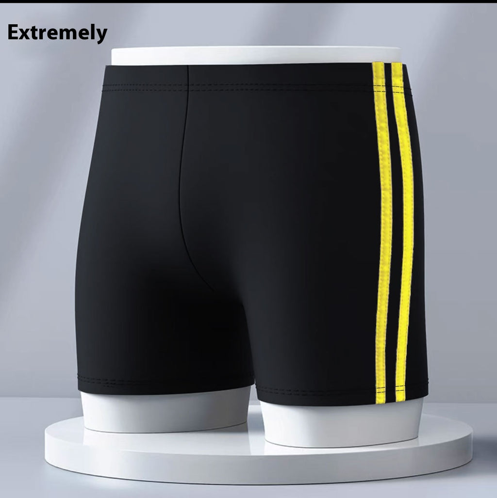 Boxers anti-embarrassment maillot de bain Plus Taille Ressort Natation Trunks