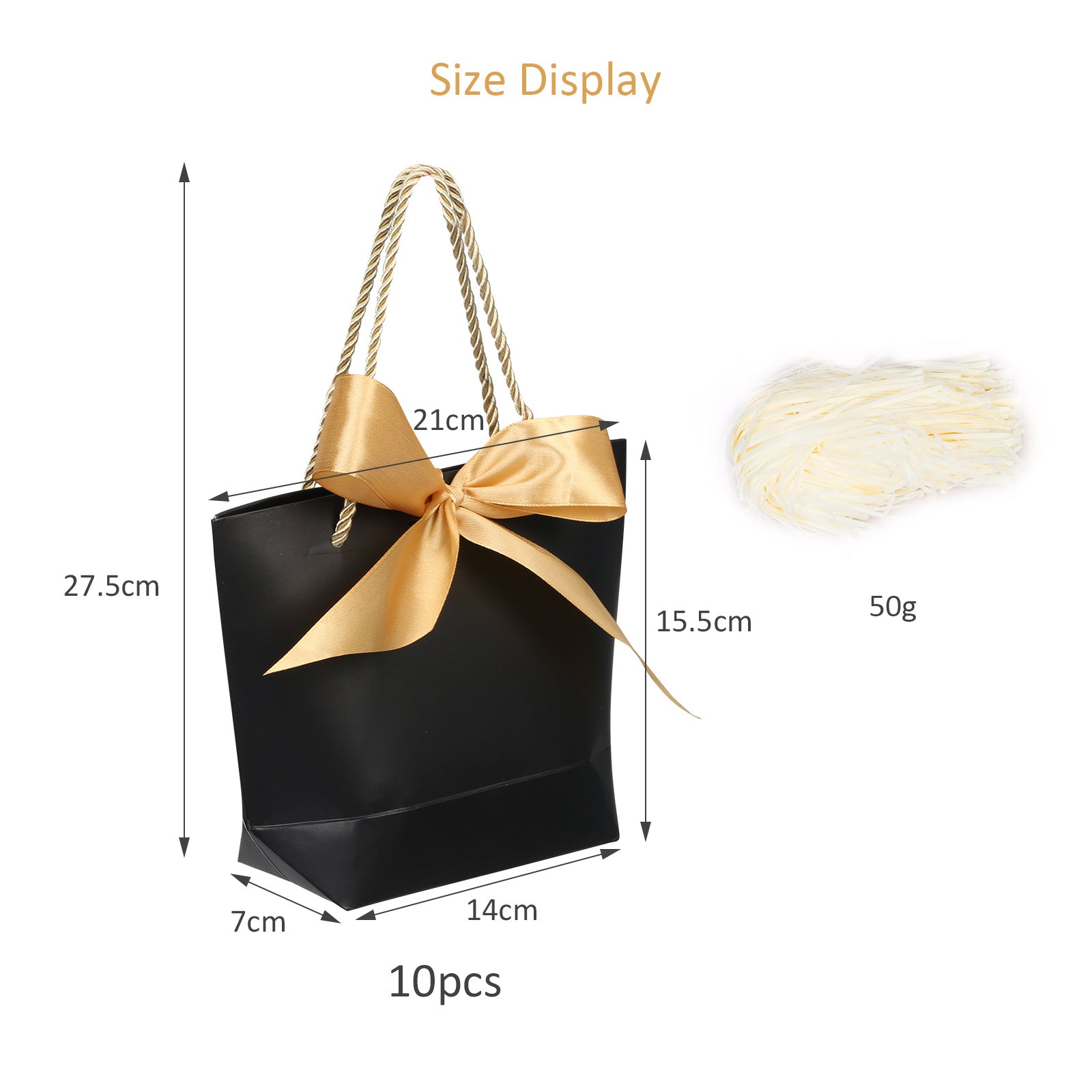 10 sacs cadeaux